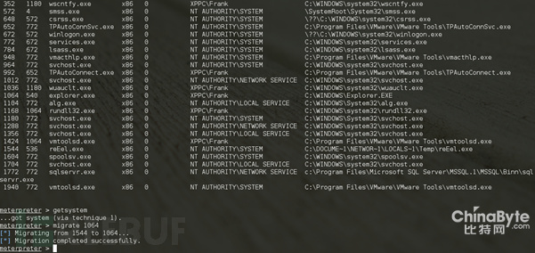 从报复打击MS SQL Server到获得系统拜候权限