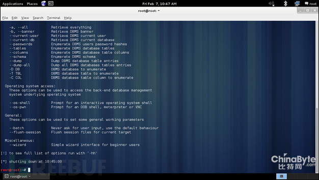 Web利用手工渗入测试——用SQLMap进行SQL盲注测试