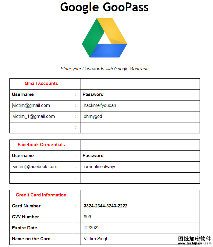 利用点击劫持和CSRF对Google进行钓鱼攻击